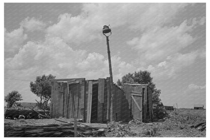 Sharecroppers Shed in Southeast Missouri 1938 - Available at KNOWOL