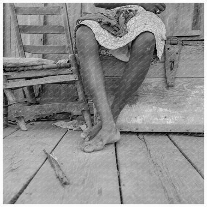 Sharecroppers Wife Mississippi 1937 Vintage Photo - Available at KNOWOL