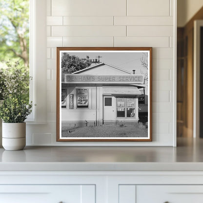 Shasta County Filling Stations June 1942 Vintage Photo - Available at KNOWOL