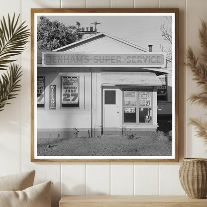 Shasta County Filling Stations June 1942 Vintage Photo - Available at KNOWOL