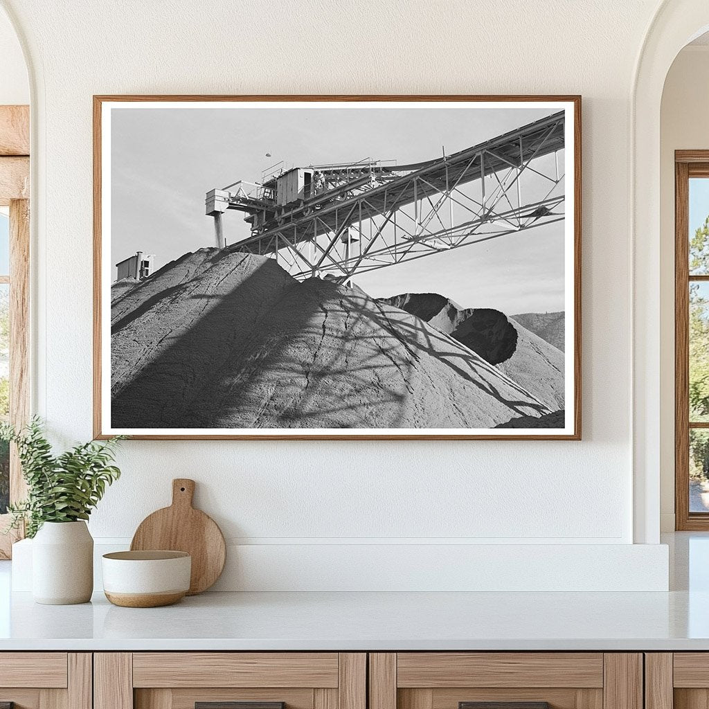 Shasta Dam California December 1941 Historical Image - Available at KNOWOL