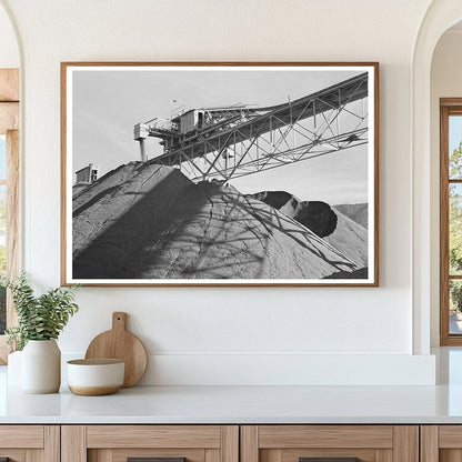 Shasta Dam California December 1941 Historical Image - Available at KNOWOL