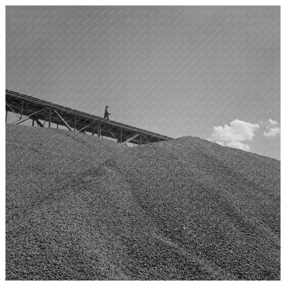 Shasta Dam construction June 1942 vintage image - Available at KNOWOL