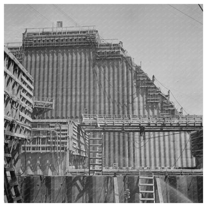 Shasta Dam Construction June 1942 Vintage Photo - Available at KNOWOL