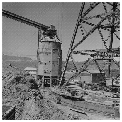 Shasta Dam Construction June 1942 Vintage Photograph - Available at KNOWOL