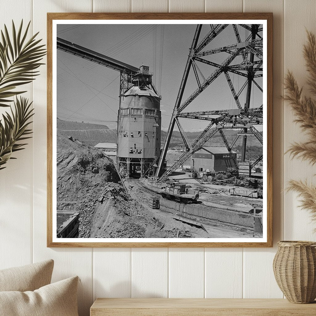 Shasta Dam Construction June 1942 Vintage Photograph - Available at KNOWOL