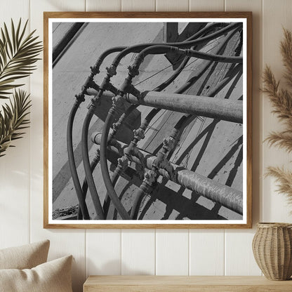 Shasta Dam Infrastructure Image 1942 - Available at KNOWOL