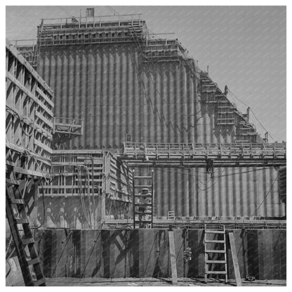 Shasta Dam Under Construction June 1942 Vintage Photo - Available at KNOWOL