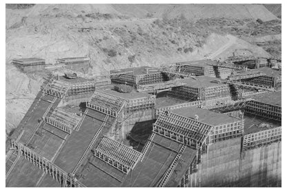 Shasta Dam Under Construction November 1940 - Available at KNOWOL