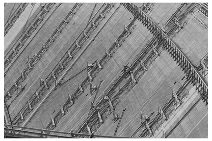 Shasta Dam Under Construction Shasta County 1942 - Available at KNOWOL