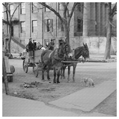 Shawneetown Illinois Scene April 1937 Vintage Photograph - Available at KNOWOL