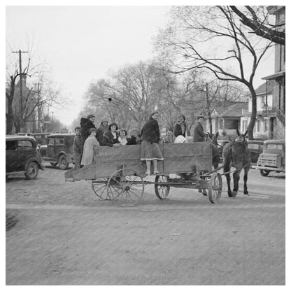 Shawneetown Illinois Small Town Life 1937 - Available at KNOWOL