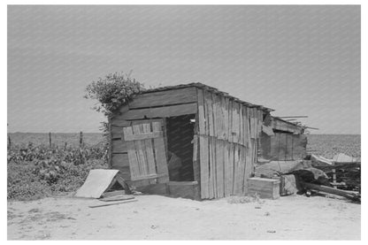 Shed on Sharecroppers Farm New Madrid County Missouri 1938 - Available at KNOWOL