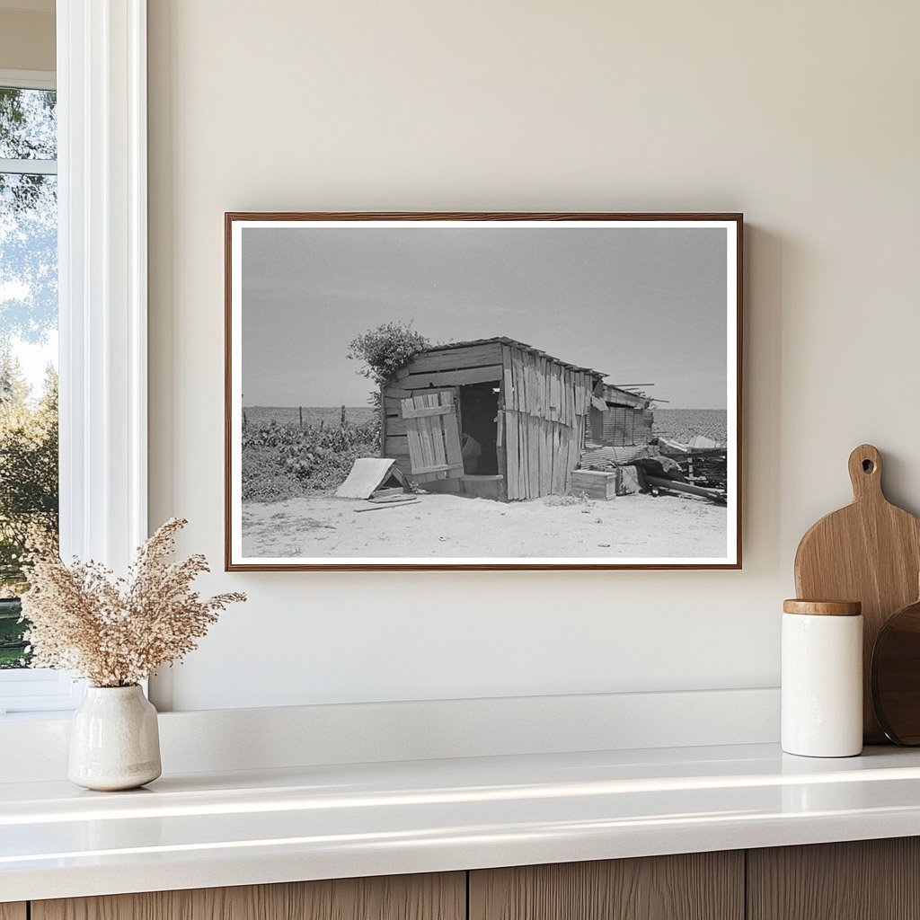 Shed on Sharecroppers Farm New Madrid County Missouri 1938 - Available at KNOWOL