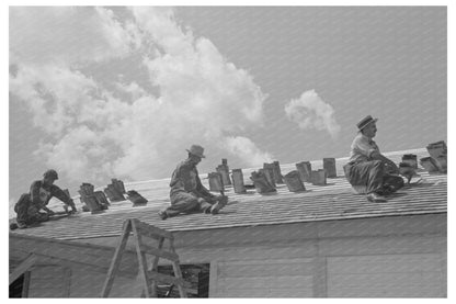 Shingling Crew at Work in New Madrid County 1938 - Available at KNOWOL