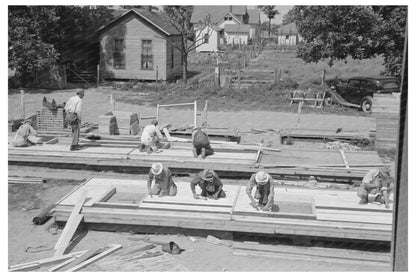 Siding Tables for Wall Panels May 1938 New Madrid County - Available at KNOWOL