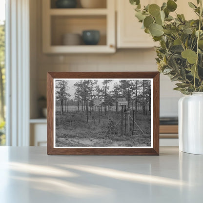 Sign for Land Donation in Pine Barrens January 1938 - Available at KNOWOL