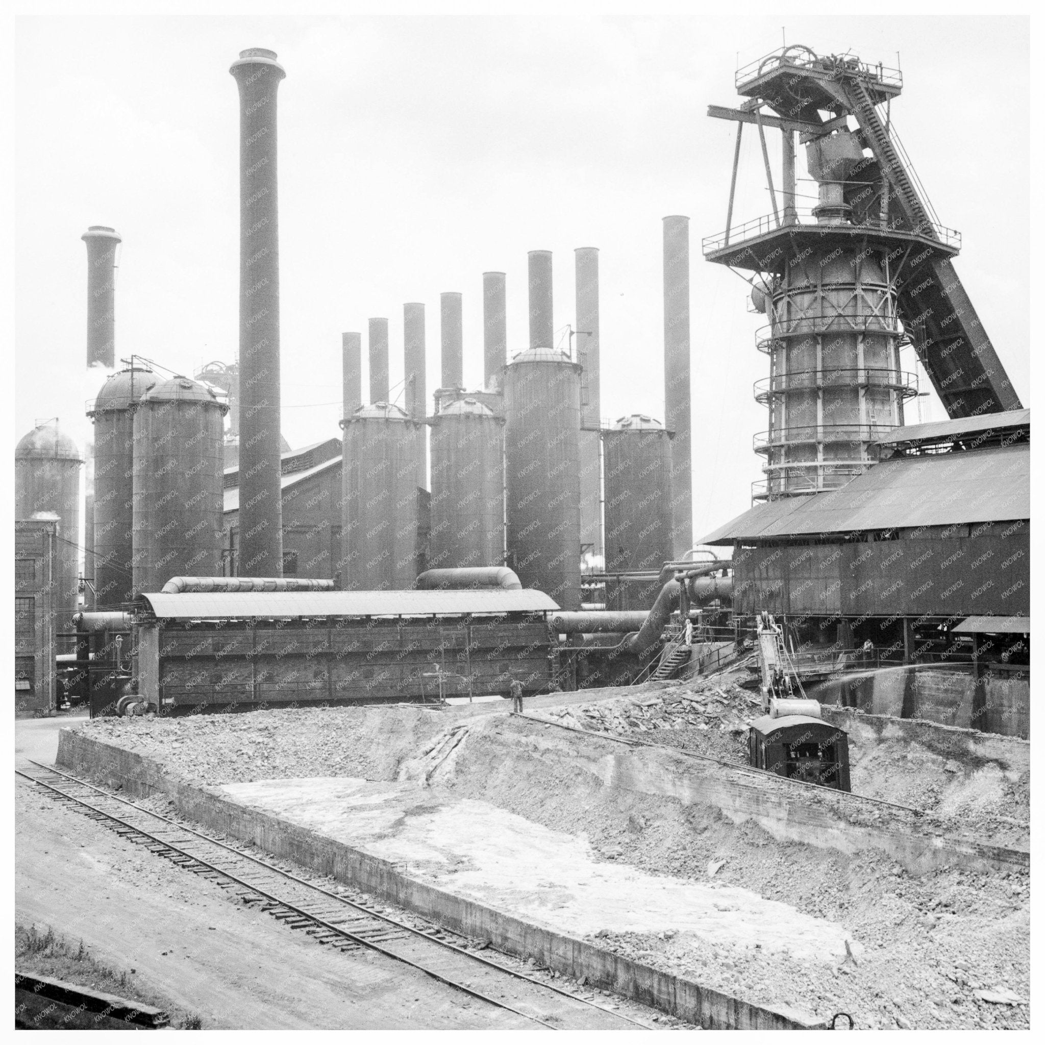 Sloss - Sheffield Steel Company Birmingham 1936 Photo - Available at KNOWOL