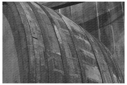 Sonoma County Winery Wine Aging Casks January 1942 - Available at KNOWOL