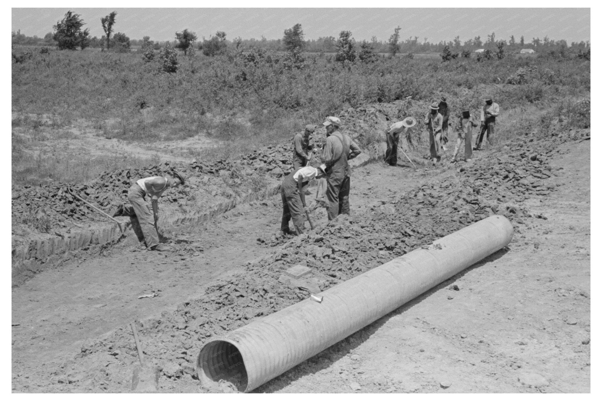 Southeast Missouri Farms Drainage Ditch May 1938 - Available at KNOWOL