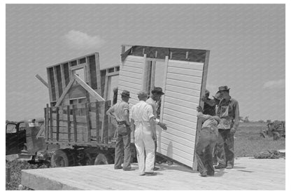 Southeast Missouri Farms Project May 1938 Construction Unloading - Available at KNOWOL