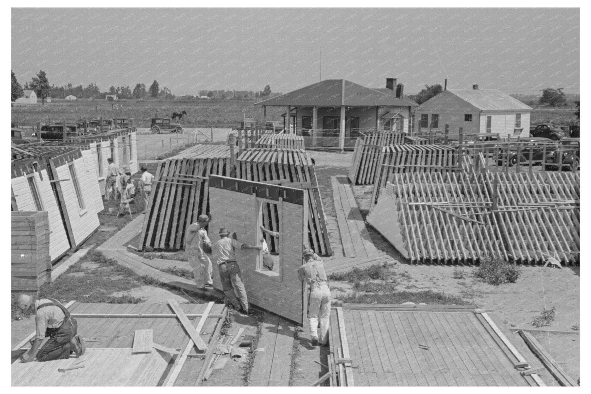 Southeast Missouri Farms Project Workers May 1938 - Available at KNOWOL