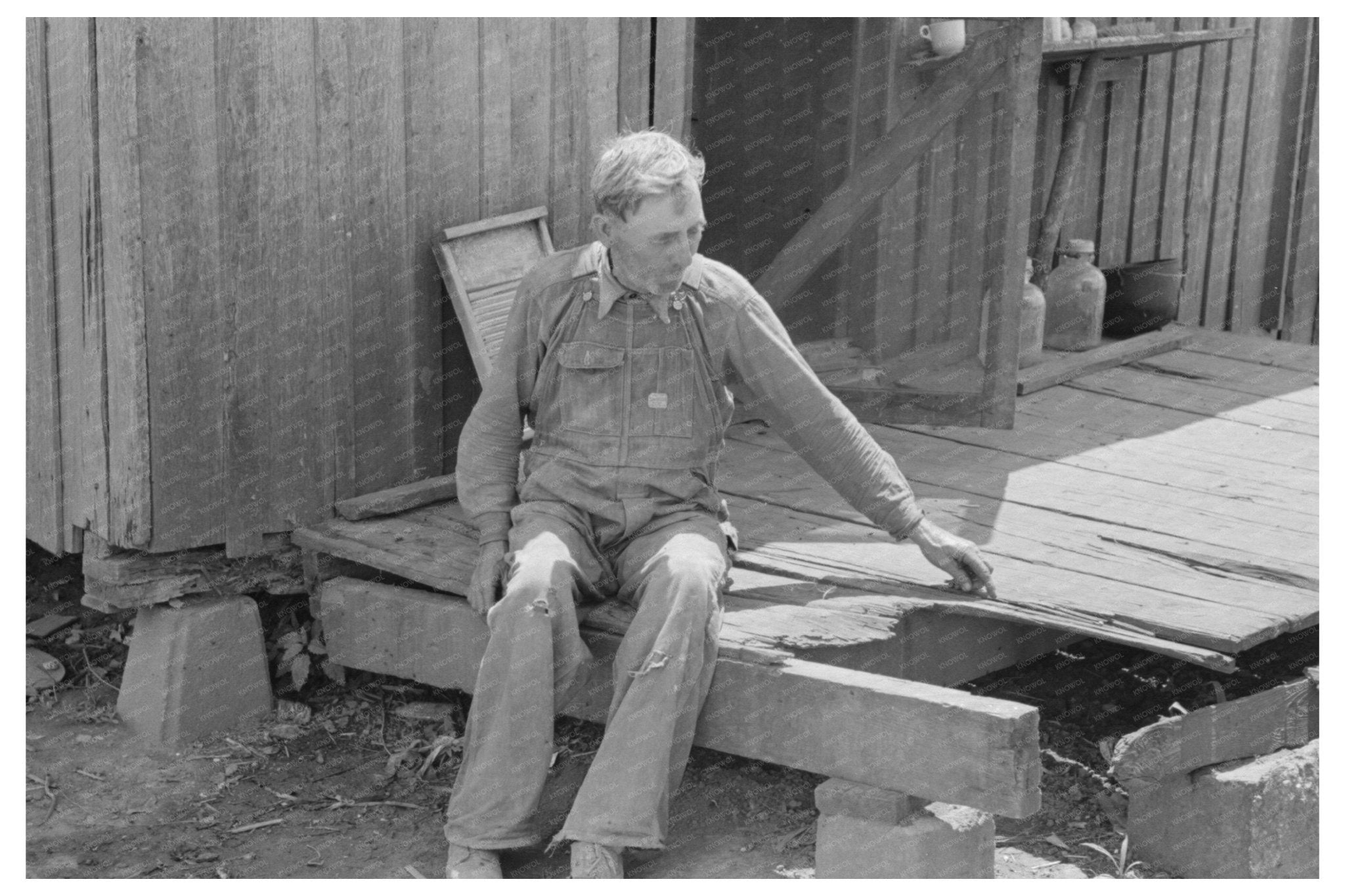 Southeast Missouri Farms Scene May 1938 Image - Available at KNOWOL