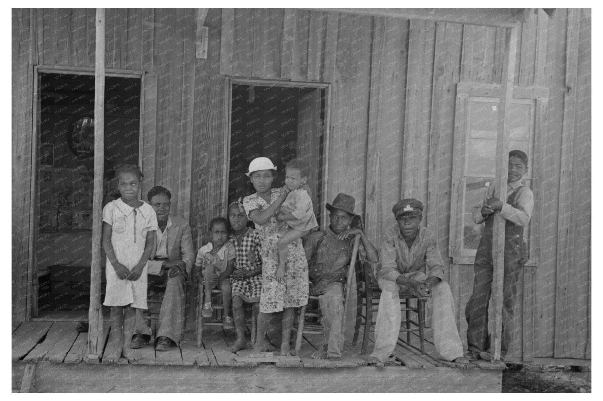 Southeast Missouri Farms Sharecroppers Wife May 1938 - Available at KNOWOL