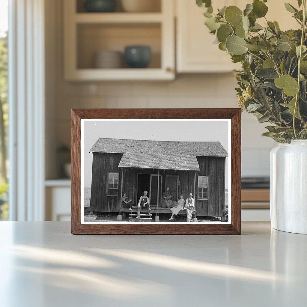 Southeast Missouri Sharecropper Family 1938 Image - Available at KNOWOL