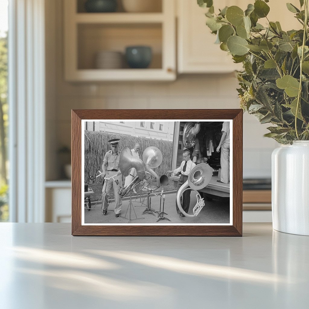 Southwestern University Band at National Rice Festival 1938 - Available at KNOWOL