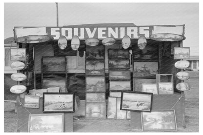 Souvenir Stand in Corpus Christi Texas February 1939 - Available at KNOWOL