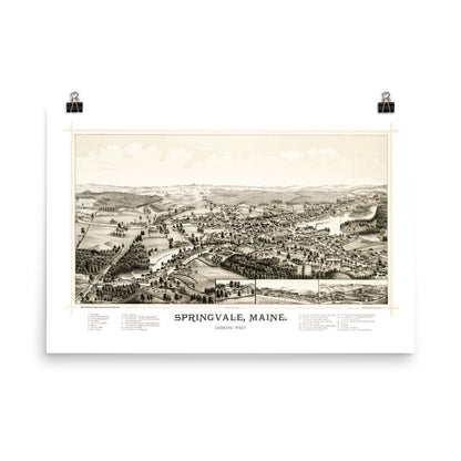 Springvale, ME 1888 - Available at KNOWOL