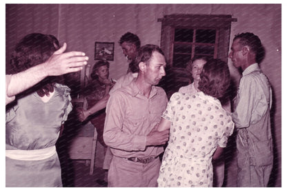 Square Dance in McIntosh County Oklahoma 1939 1940 - Available at KNOWOL