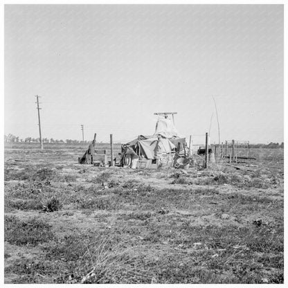 Squatter Camp in Patterson California February 1939 - Available at KNOWOL