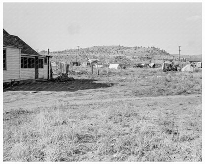 Squatters Camp in Malin Oregon September 1939 - Available at KNOWOL