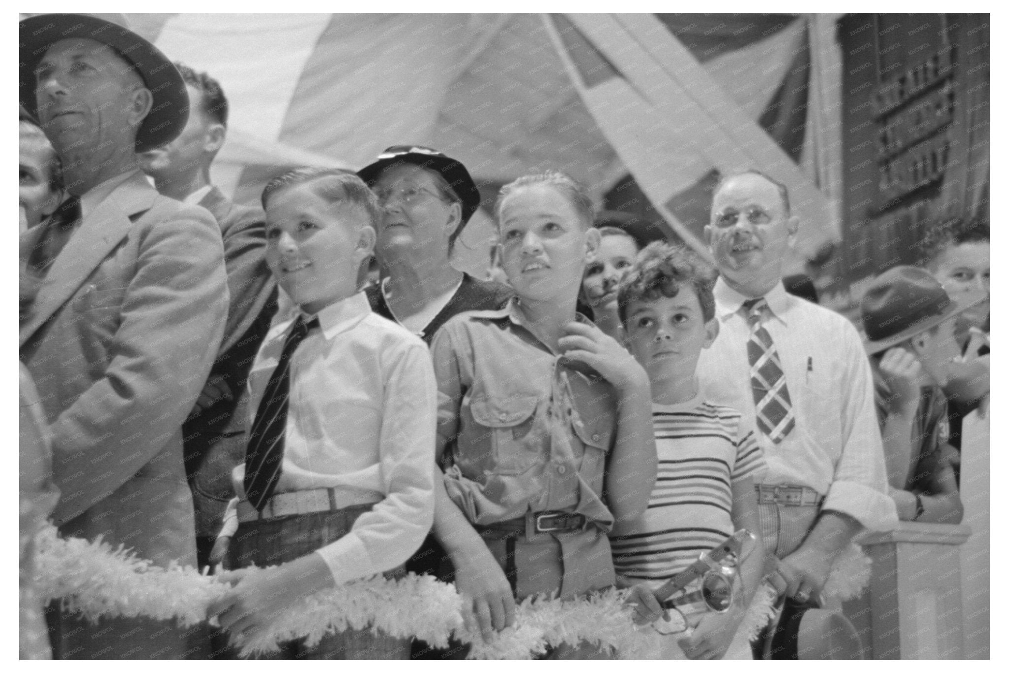 State Fair Magician Performance Louisiana 1938 - Available at KNOWOL