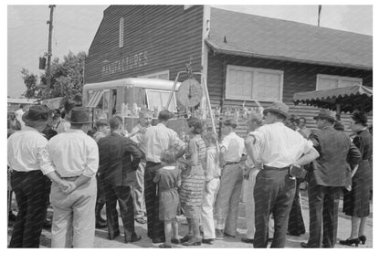 State Fair Weighing Concession in Donaldsonville 1938 - Available at KNOWOL