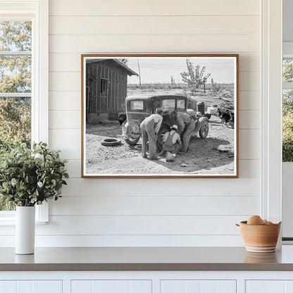 Stephens Brothers Heading to Lettuce Field Malheur County 1939 - Available at KNOWOL