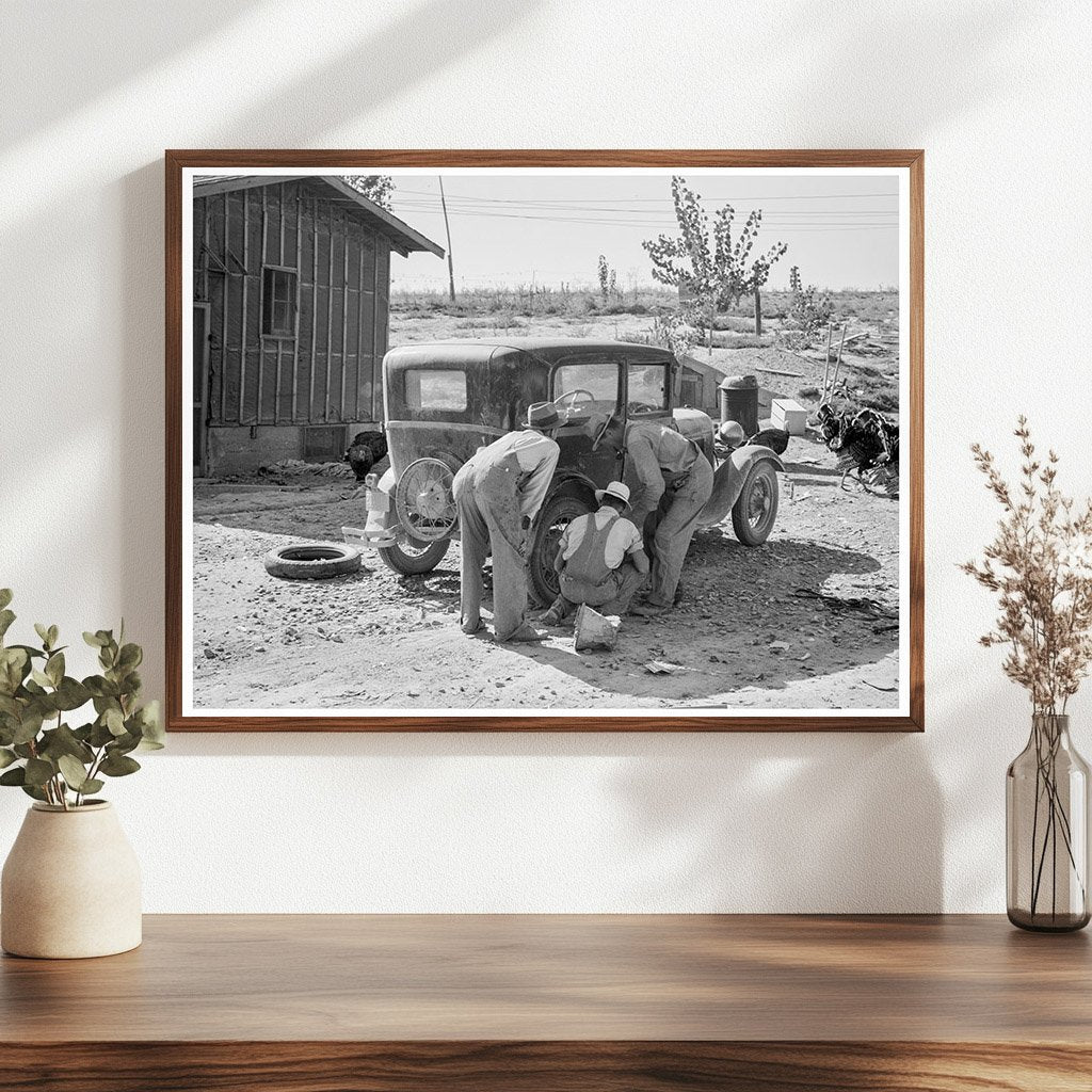 Stephens Brothers Heading to Lettuce Field Malheur County 1939 - Available at KNOWOL