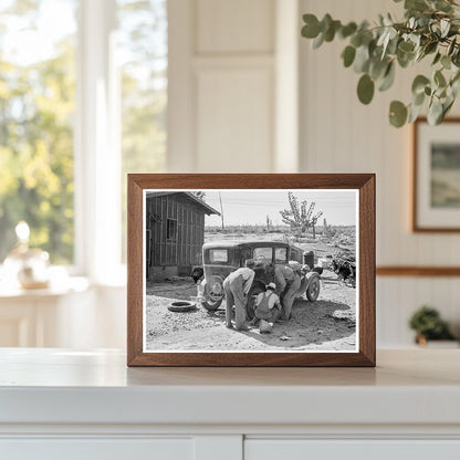 Stephens Brothers Heading to Lettuce Field Malheur County 1939 - Available at KNOWOL