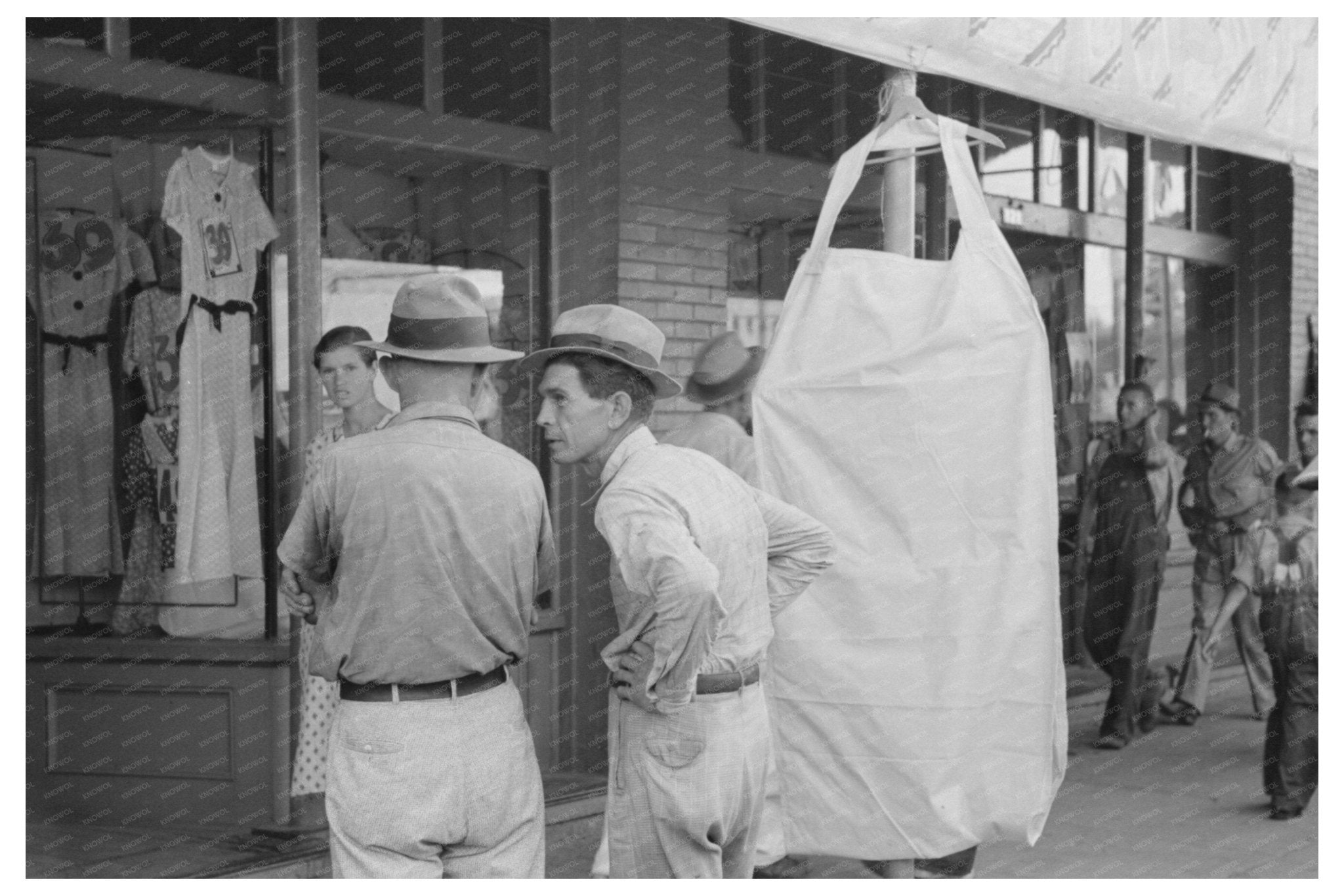 Street Scene in Steele Missouri August 1938 Agricultural Life - Available at KNOWOL