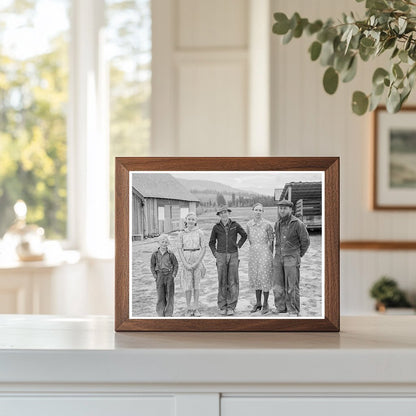 Stump Farm Family Home Boundary County Idaho 1939 - Available at KNOWOL