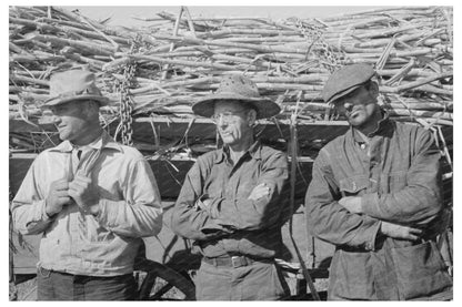 Sugarcane Farmers in Louisiana October 1938 - Available at KNOWOL