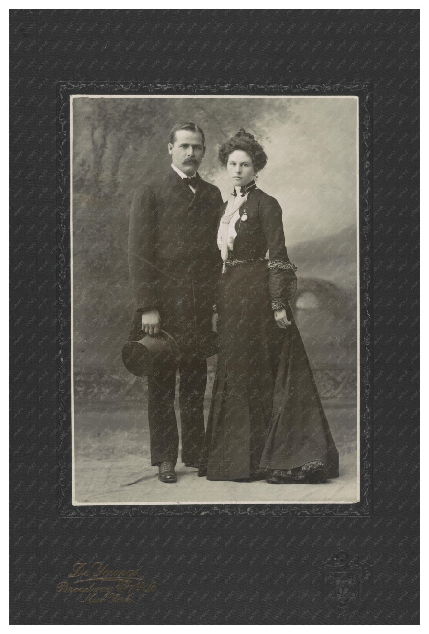 Sundance Kid and Etta Place 1900 Vintage Image - Available at KNOWOL