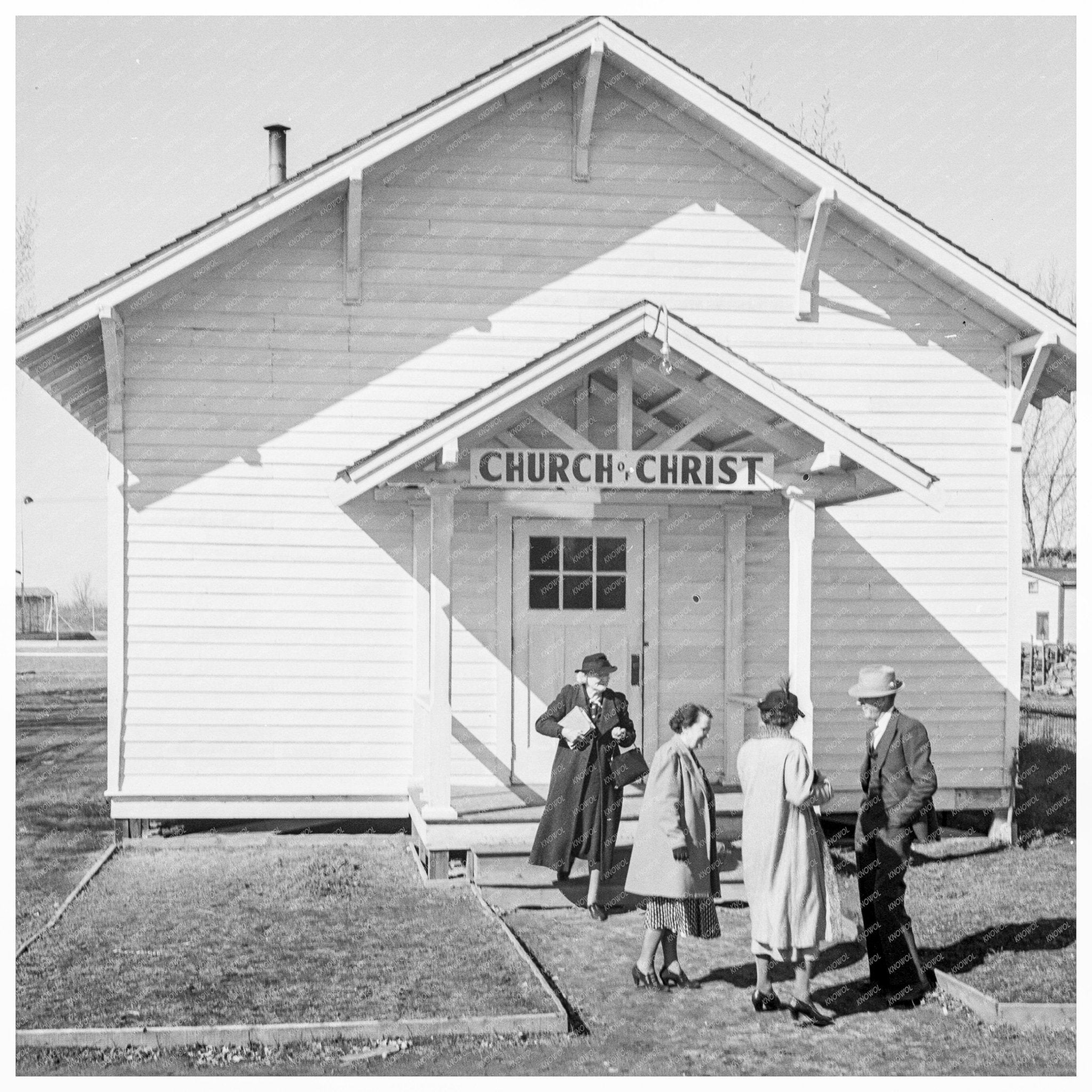 Sunday Service in Tranquillity California 1939 - Available at KNOWOL