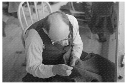 Tailor at Jersey Homesteads Garment Factory 1936 - Available at KNOWOL