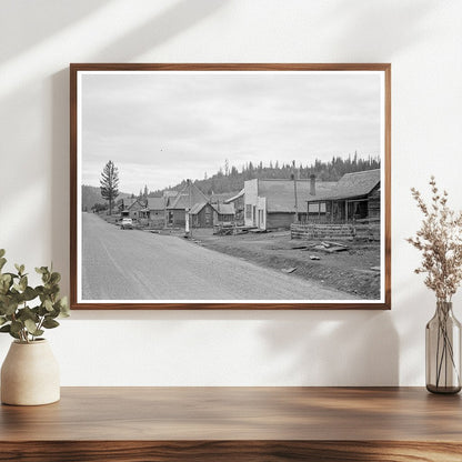 Tamarack Idaho Town Decline Vintage Photo October 1939 - Available at KNOWOL