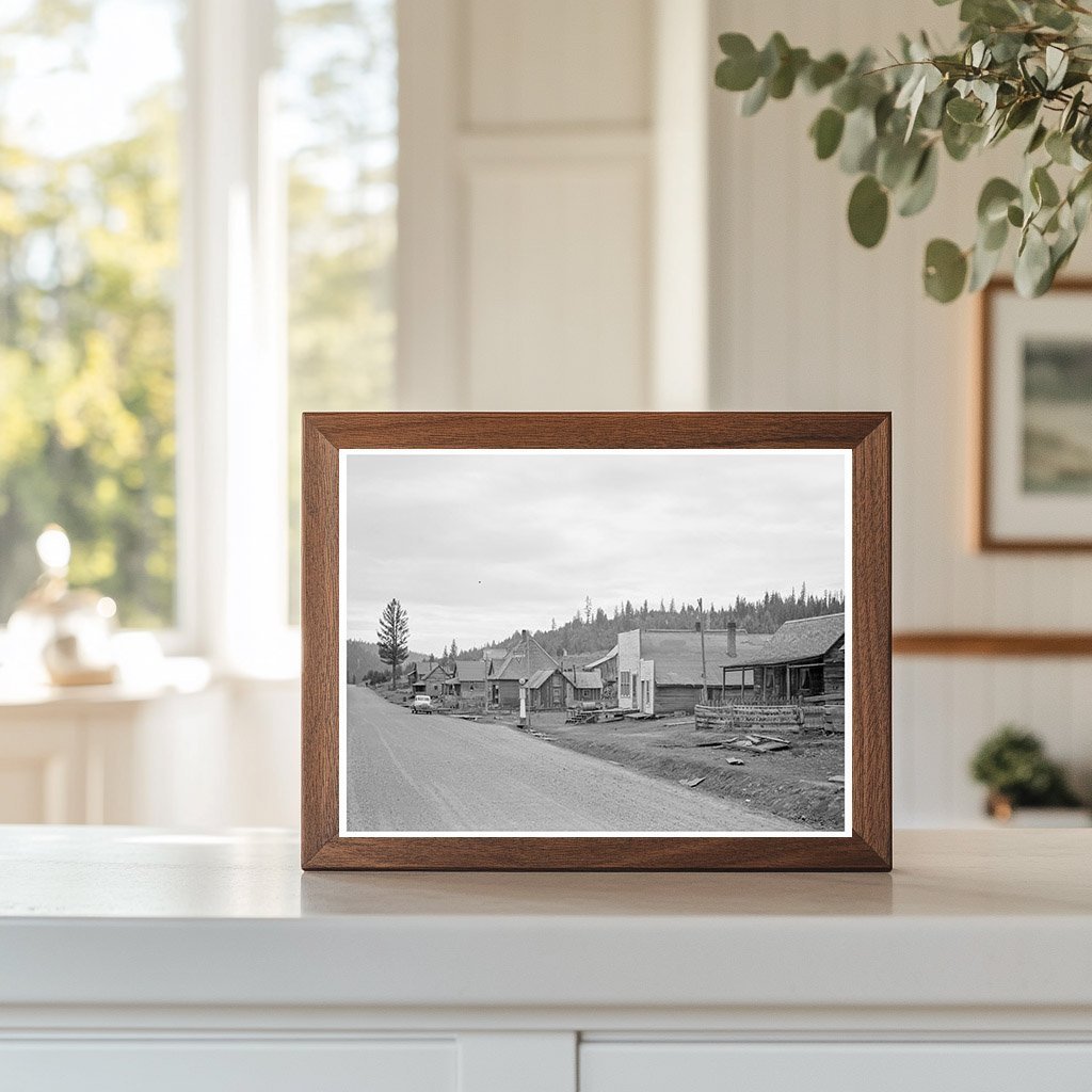 Tamarack Idaho Town Decline Vintage Photo October 1939 - Available at KNOWOL