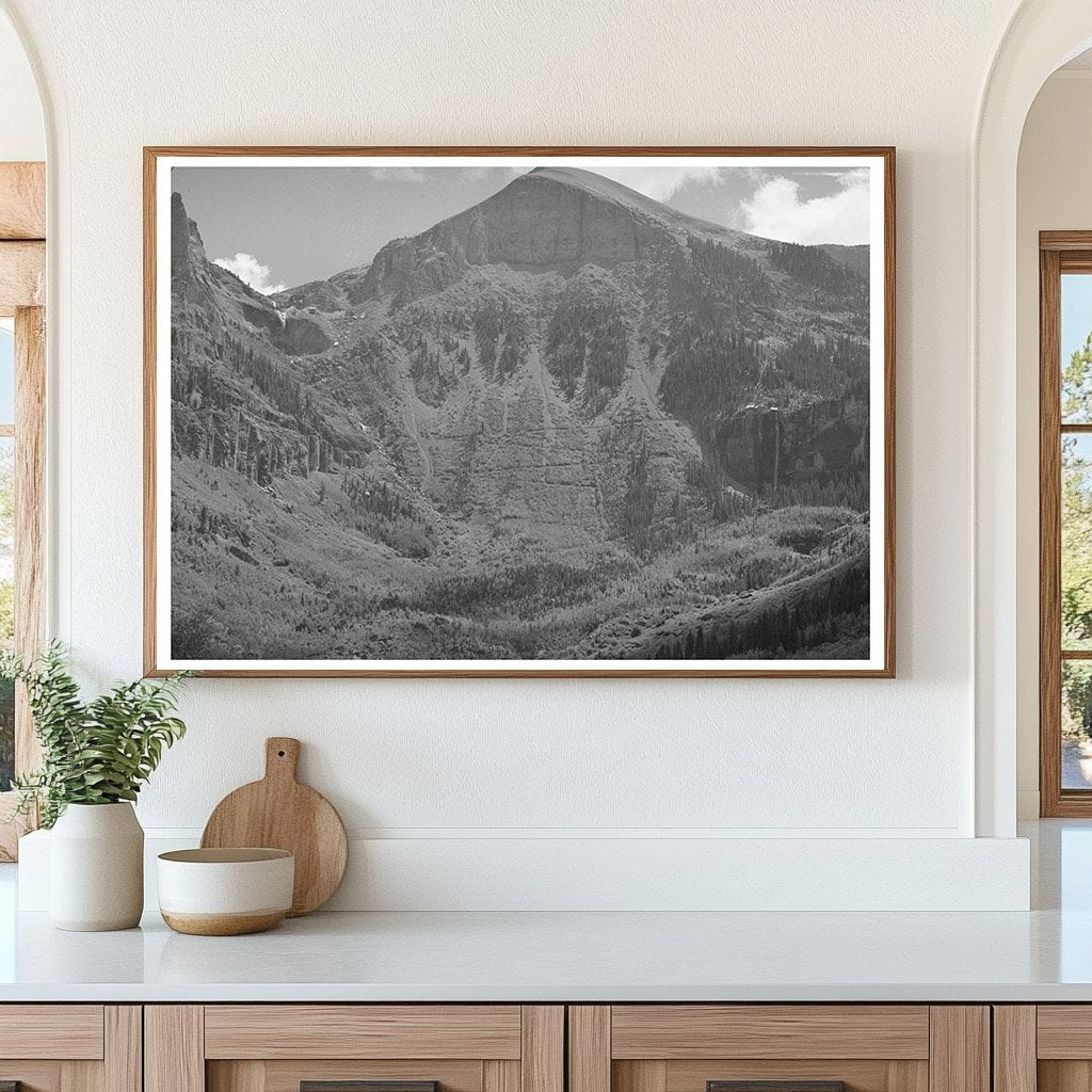 Telluride Colorado Mountain Valley Image September 1940 - Available at KNOWOL