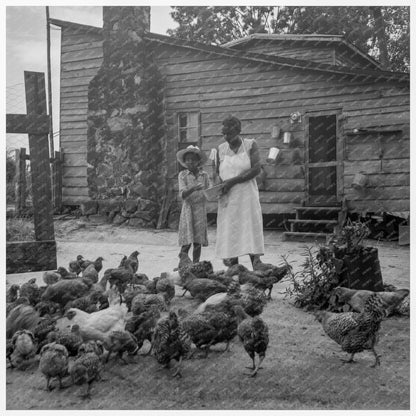 Tenant Farm Life in Granville County North Carolina 1944 - Available at KNOWOL